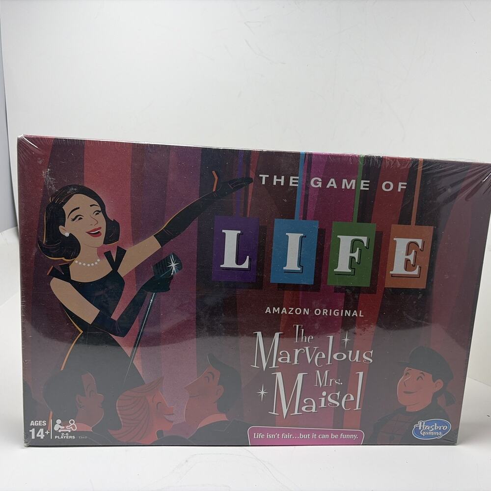 Hasbro Gaming The Game of Life: The Marvelous Mrs. Maisel Edition Board Game